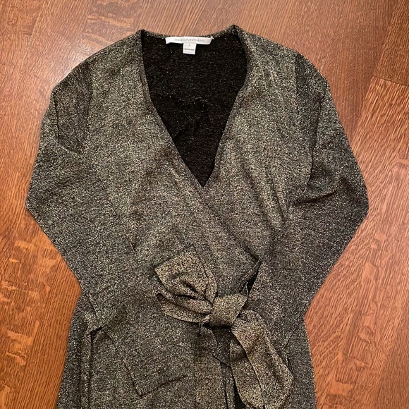 Classic slim wrap dress size P - Picture 3 of 9